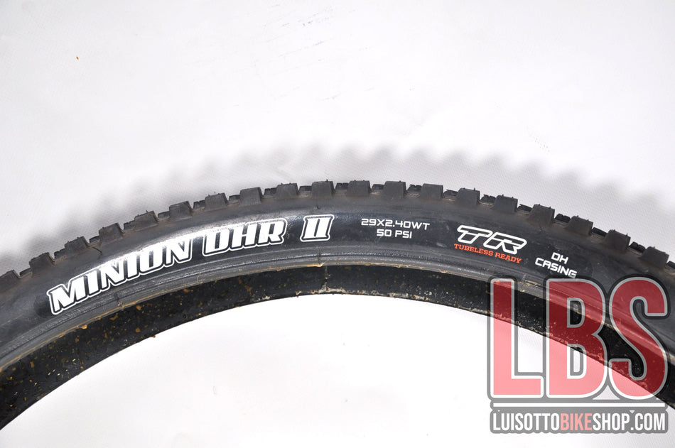 Copertone mtb enduro MAXXIS MINION DHR II  29x2,40 50PSI DH casing.