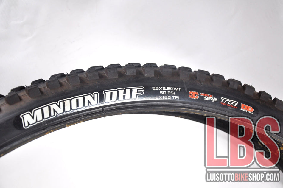 Copertone mtb enduro MAXXIS MINION DHF 29x2,50 50psi 2x120 TPI £C Maxx Grip Tubless ready DD.