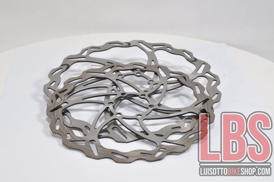 Coppia dischi freno BRAKING  WFix Batfly 203 - 180 6 fori. A00533