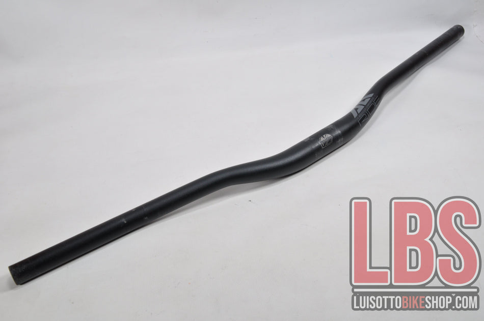 Manubrio MTB RIDE ALPHA 2020 Ø31.8MM LARGHEZZA 780MM RISE 27MM BLACK. A00545