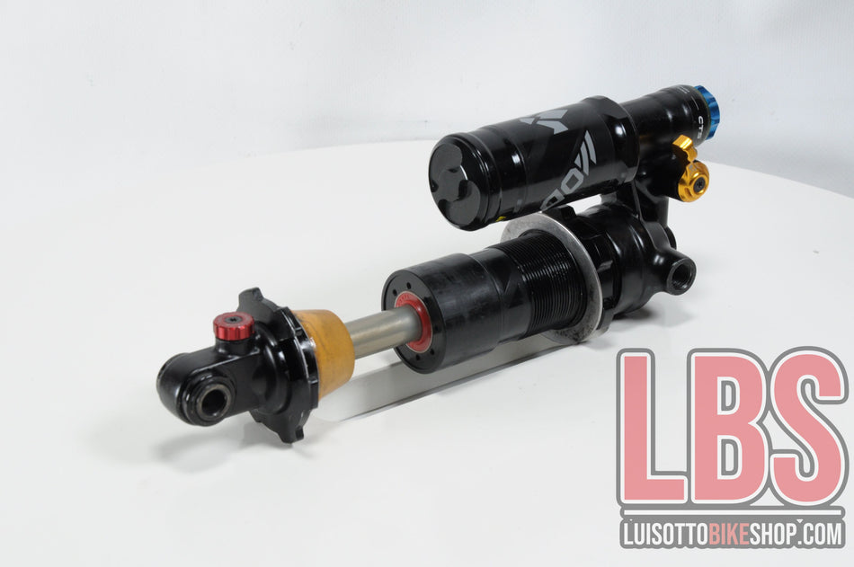 Ammortizzatore a molla Formula MOD. 185x55 Trunnion.Valvola Green. code A00596