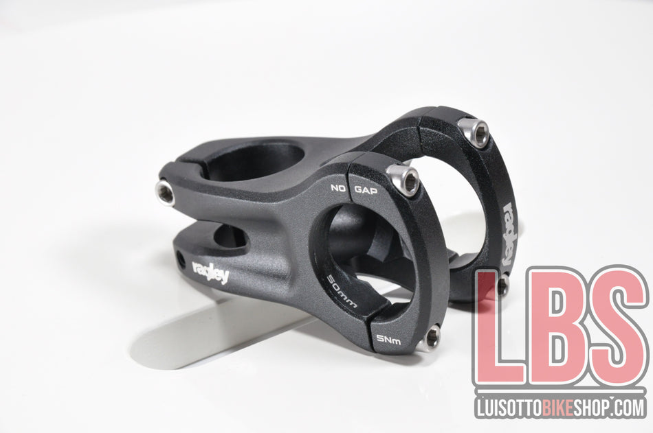 Attacco manubrio RAGLEY 50 mm D 31.8  MTB Mountain Bike . Cod A00648