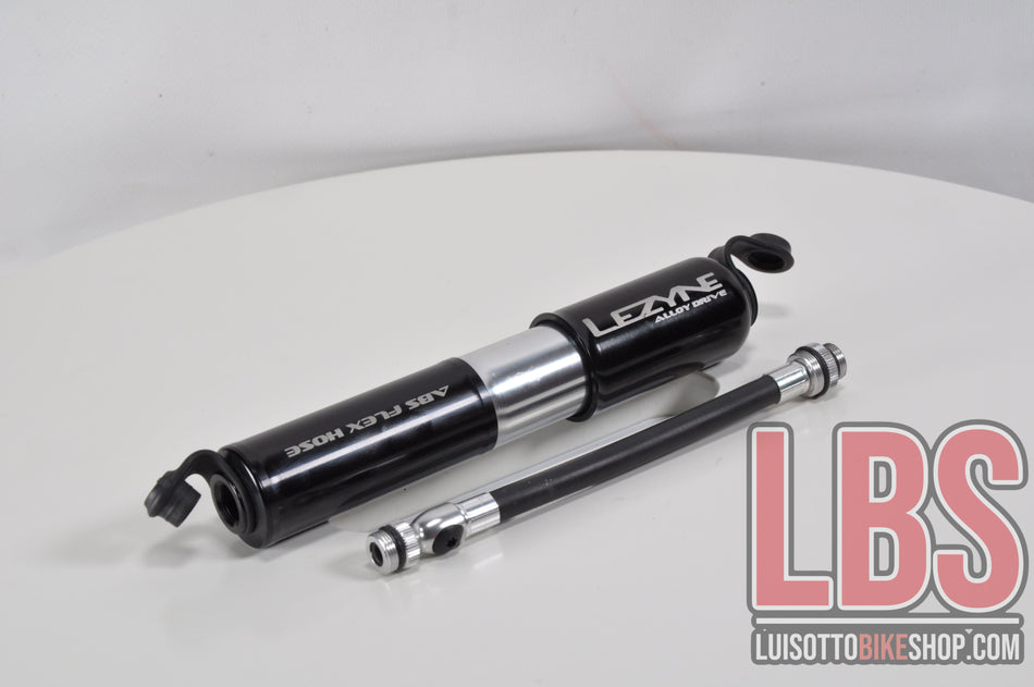 Lezyne Pompa portatile alluminio CNC  ABS FLEX Hose
