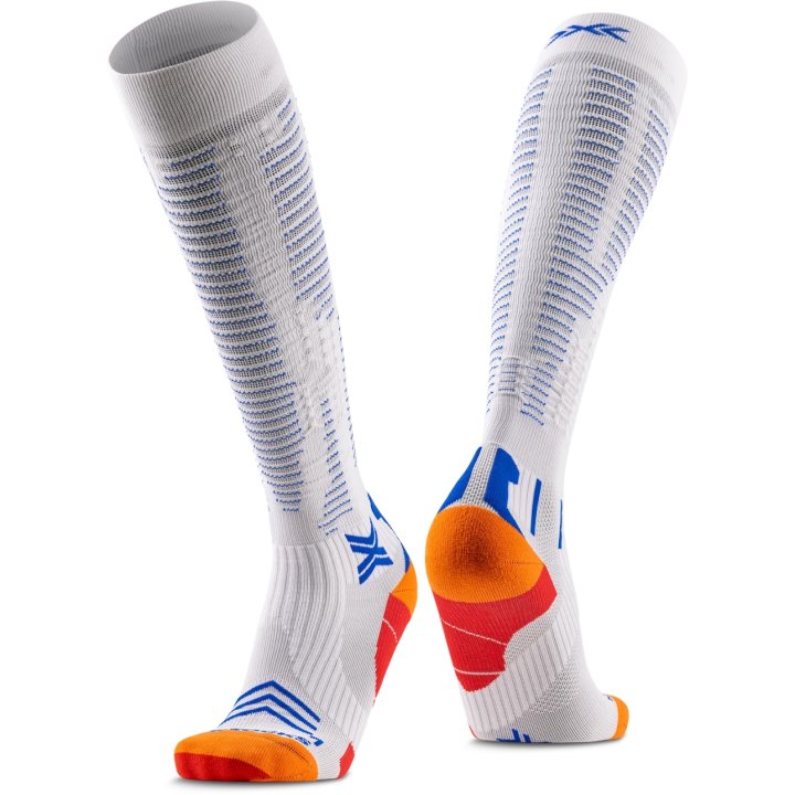 calzini Running X-Bionic run expert effektor OTC. Size EU 39-41. Colore Bianco.
