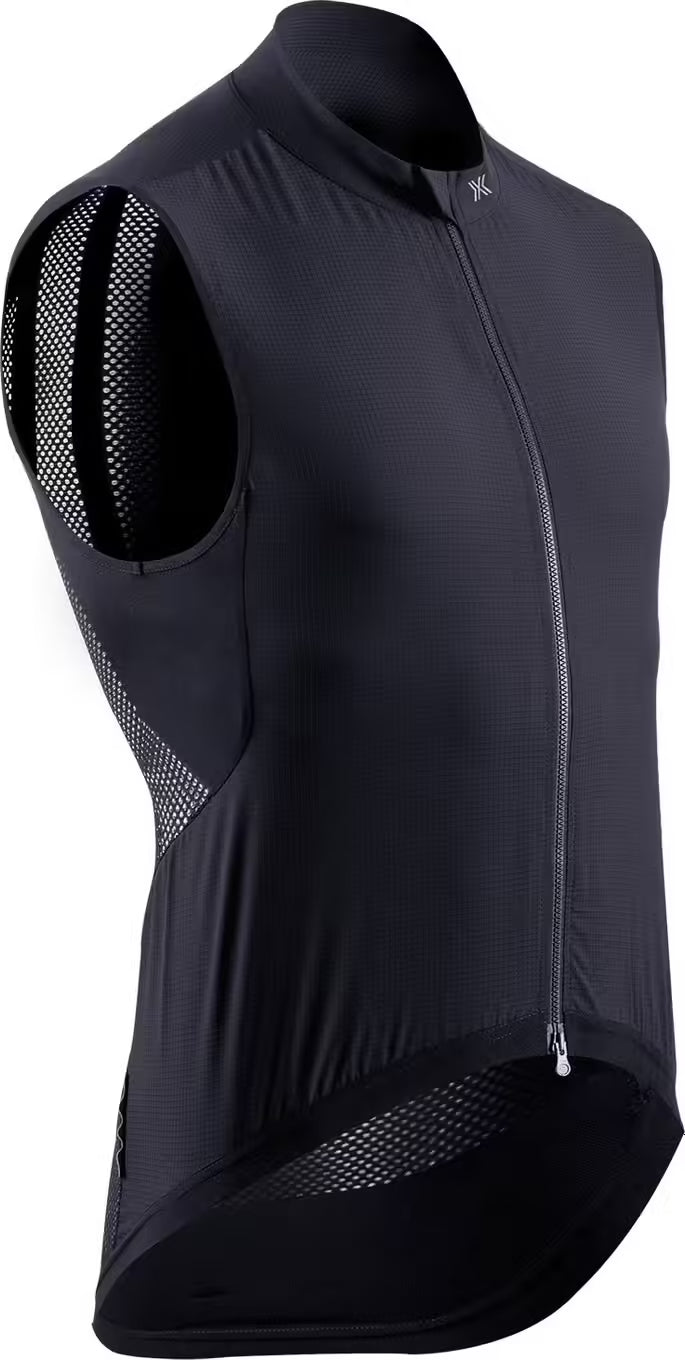 X-Bionic Spherewind Cycling Gilet Black Unisex. Size XL